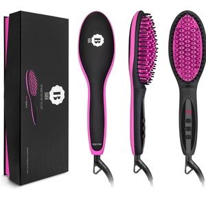 Hair straightener brush by BIBI